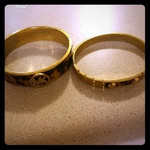Michael kors matching bracelet set